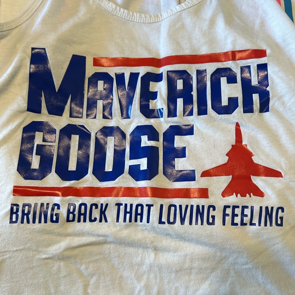 Next Level white tank top,